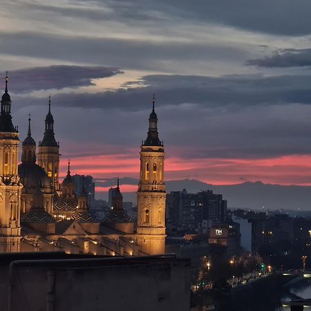 El Mirador Del Pilar - Parking Y Vistas A La Basilica Daire Zaragoza Dış mekan fotoğraf